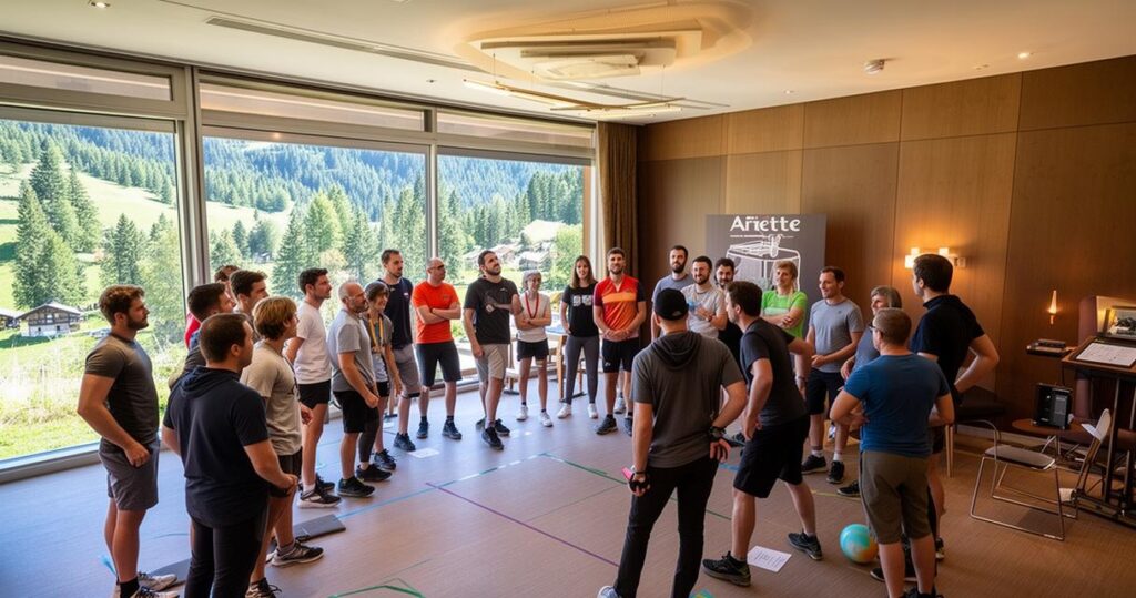 Renforcez la cohésion d'équipe avec un séminaire à l'hôtel Arette, entre nature et défis sportifs : l'alliance parfaite du team building